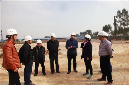 集團公司第四監(jiān)事會領導視察我司在建工程
