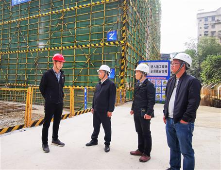 賴(lài)海標(biāo)到第三分公司項(xiàng)目調(diào)研指導(dǎo)工作