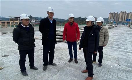 何勇到三江項目調研指導工作