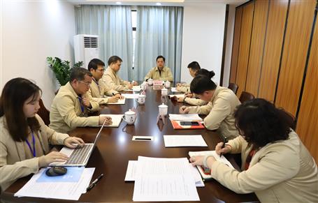 蒙勝益參加指導(dǎo)桂華分公司黨支部2021年度領(lǐng)導(dǎo)班子黨史學(xué)習教育專題民主生活會