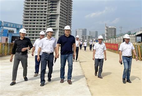 李方宇到冶建第十二分公司調(diào)研指導工作