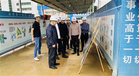 胡祖治到冶建廣東公司項(xiàng)目調(diào)研指導(dǎo)