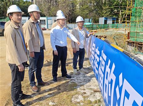 賴海標(biāo)到桂南分公司項(xiàng)目開展2026年第一季度暨春節(jié)后復(fù)工復(fù)產(chǎn)安全生產(chǎn)質(zhì)量綜合大檢查